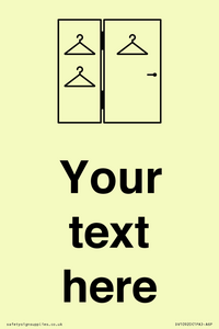 Custom information:  Large Changing room